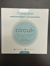 NEW Prevention Circul+ Pulse Oximeter Smart Ring Wellness Monitor  Large