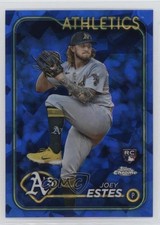 2024 Topps Chrome Update Sapphire Edition Joey Estes #USCS130 07jn