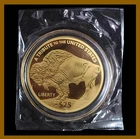 Share $25 Cook Islands Indian Buffalo .9999 Fine Gold 1.2g Coin 2019