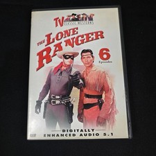 The Lone Ranger DVD 2003 TV Classic Westerns Clayton Moore Jay Silverheels 6