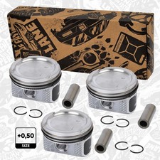 Piston Set Skoda Seat Vw 12 Azq Bme