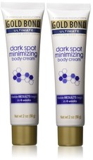 2X Gold Bond Ultimate Dark Spot Minimizing Body Cream Tone Corrector 2 oz Ea