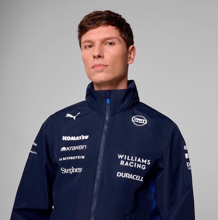 Puma Williams Racing F1 Team 2025 Rain Jacket Mens M | eBay
