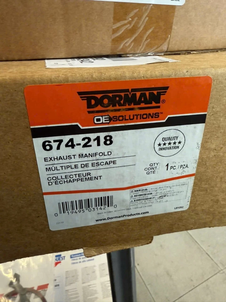 Colector de escape Express Van izquierda Dorman 674-218 para camioneta Chevy GMC Foto 2 de 2