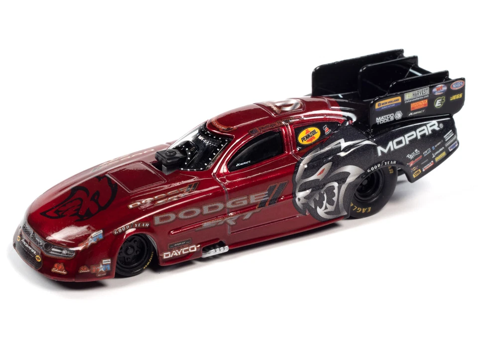 Racing Champions carro fundido 1:64 Matt Hagan '21 carregador Hellcat carro engraçado RC014 - Imagem 2 de 4