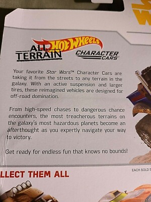 Hot Wheels Star Wars All Terrain Han Solo Vehicle – 1:43 Scale, Oversized Tires, Active Suspension, Off-Road Star Wars Toy For Kids & Collectors - View #6