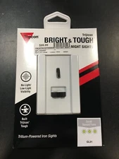 Trijicon GL01 Tritium 3 Green Dot Night Sights for Glock Standard Frame Pistols