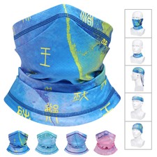 Quick Dry Face Mask Headwear Men Women Neck Gaiter Scarf Hiking Cycling Bandana