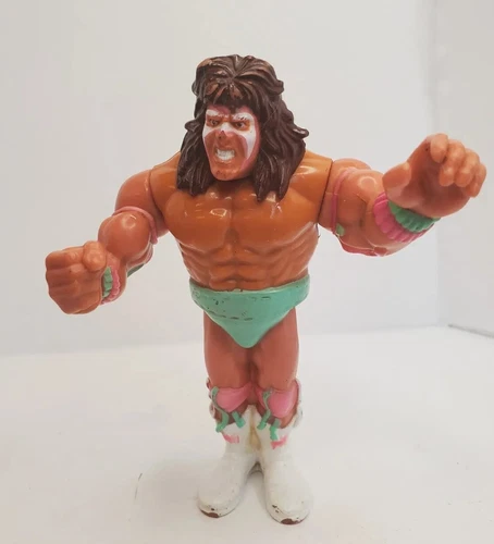 1990 WWF The Ultimate Warrior Wrestling Figure WWE Series 1 by Hasbro