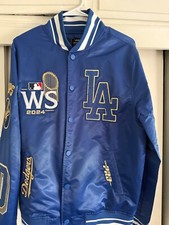 2024 world series champions dodgers jacket men  s medium