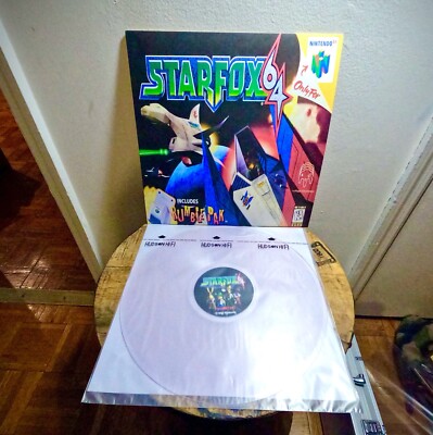 Starfox 64 Nintendo N64 Soundtrack Vinyl Record | eBay