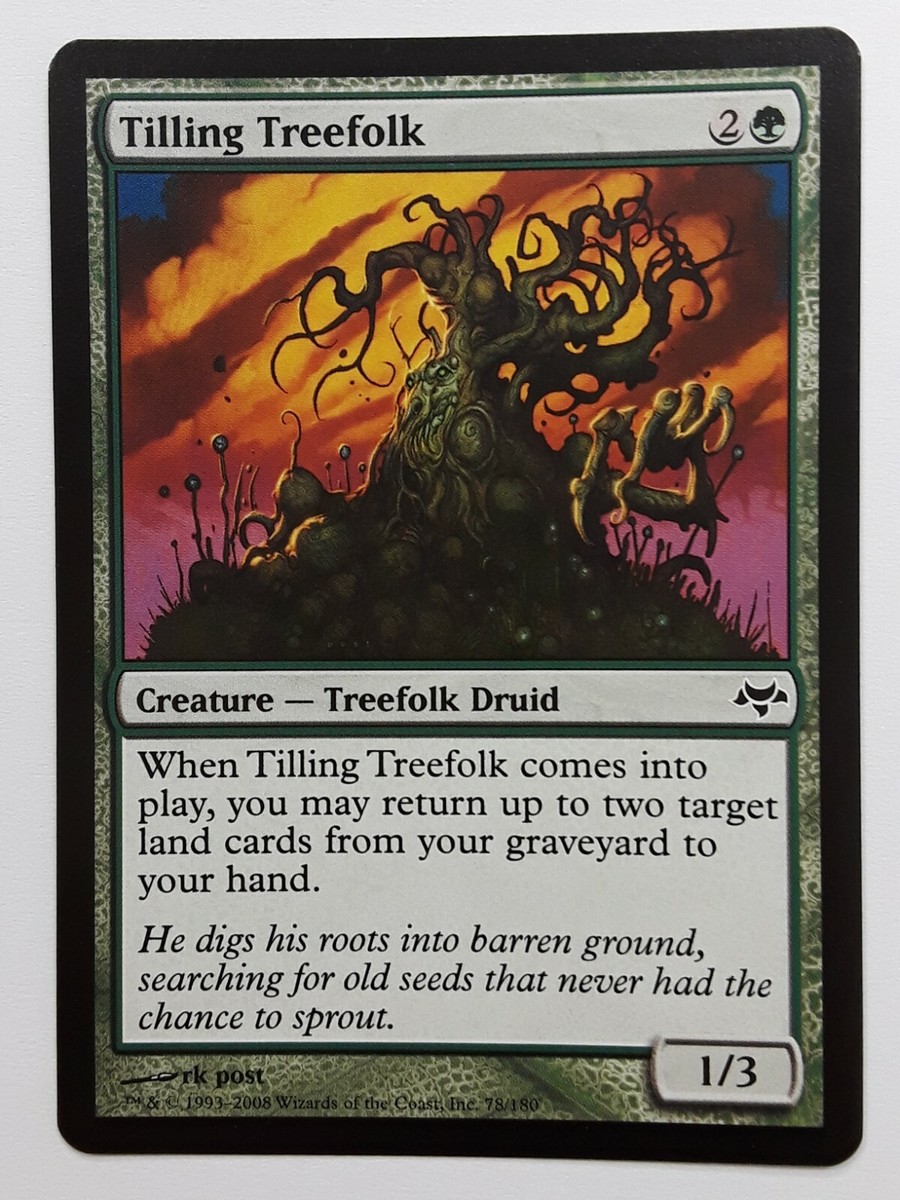 MTG Tilling Treefolk Eventide Regular Common