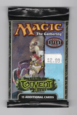 torment booster box MTG Magic the Gathering - Factory Sealed - A booster Torment contains 15 Magic MTG Magic the Gathering Torment