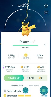  Pokémon Pikachu Safari Hut Hat Zone Event 2024 Tausch Dex #025 1. Gen Cap Go 