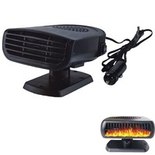 RISCALDATORE AUTO 12V SCALDINO SBRINATORE STUFA TERMOVENTILATORE SBRINARE