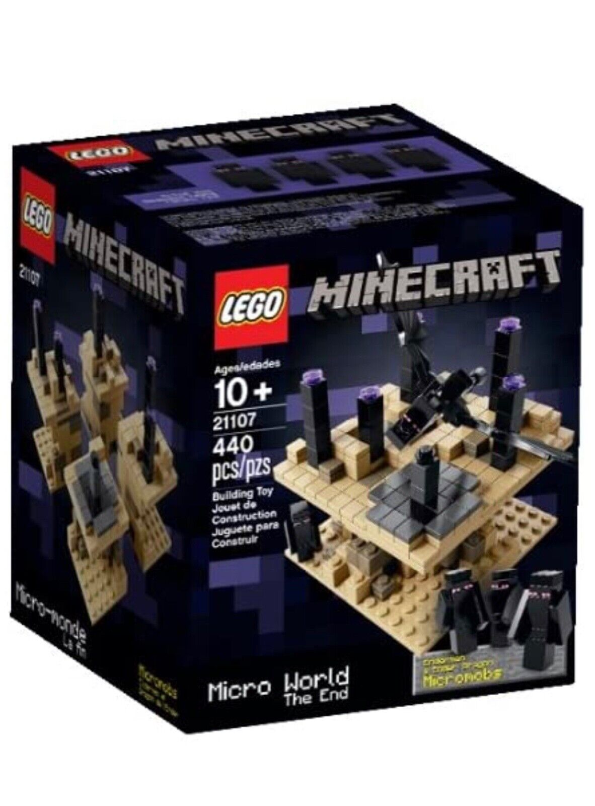 LEGO Minecraft Micro World - The End Building Toy Buy at