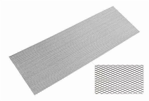 (1m²=29,75€) ALUGITTER 135x30cm in SCHWARZ feinmaschig RENNGITTER RACEGITTER
