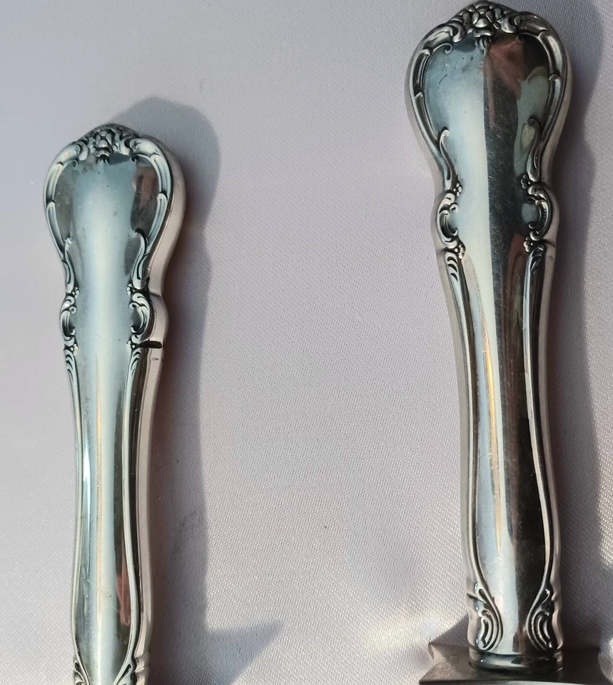 French Provincial by Towle Sterling Steak Carving Set  - Image 2 of 4