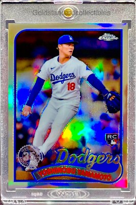 RC Yoshiii レアカード Yoshinobu Yamamoto RARE ROOKIE RC REFRACTOR INVESTMENT SSP TOPPS