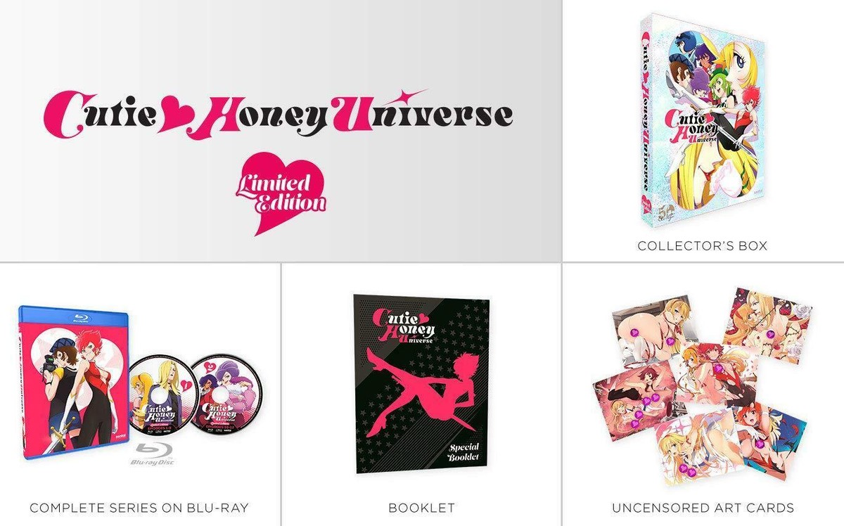 Cutie Honey Universe ブルーレイ 3枚セット Cutie Honey Universe - Walmart.com