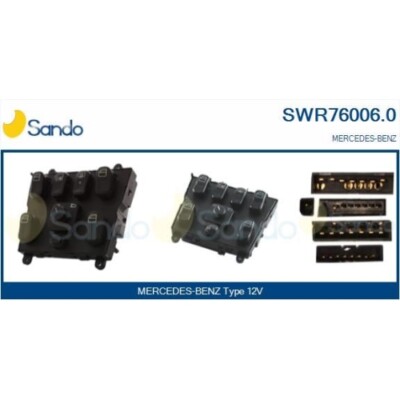 Schalter Fensterheber Sando SWR76006.0 für Mercedes Benz