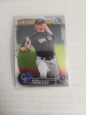 2016 Bowman Chrome Prospects Black and Gold Refractors #BCP158 Sam Howard