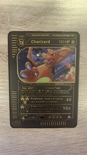 Carta Pokemon METALLO Nero da esposizione/regalo Crystal Charizard Skyridge
