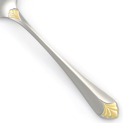 Wallace ST REGIS GOLD Stainless 18/8 Glossy Silverware CHOICE Flatware