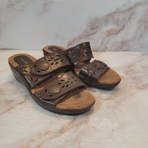 Thom Mcan Wendy Brown Leather Slip on 