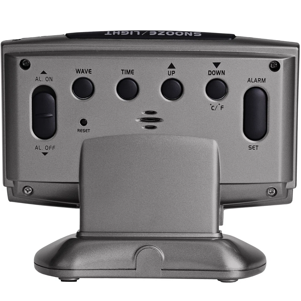 Acctim Cuba Digital Alarm Clock Radio Controlled Smartlite� Date & Temperature - Image 4 of 4