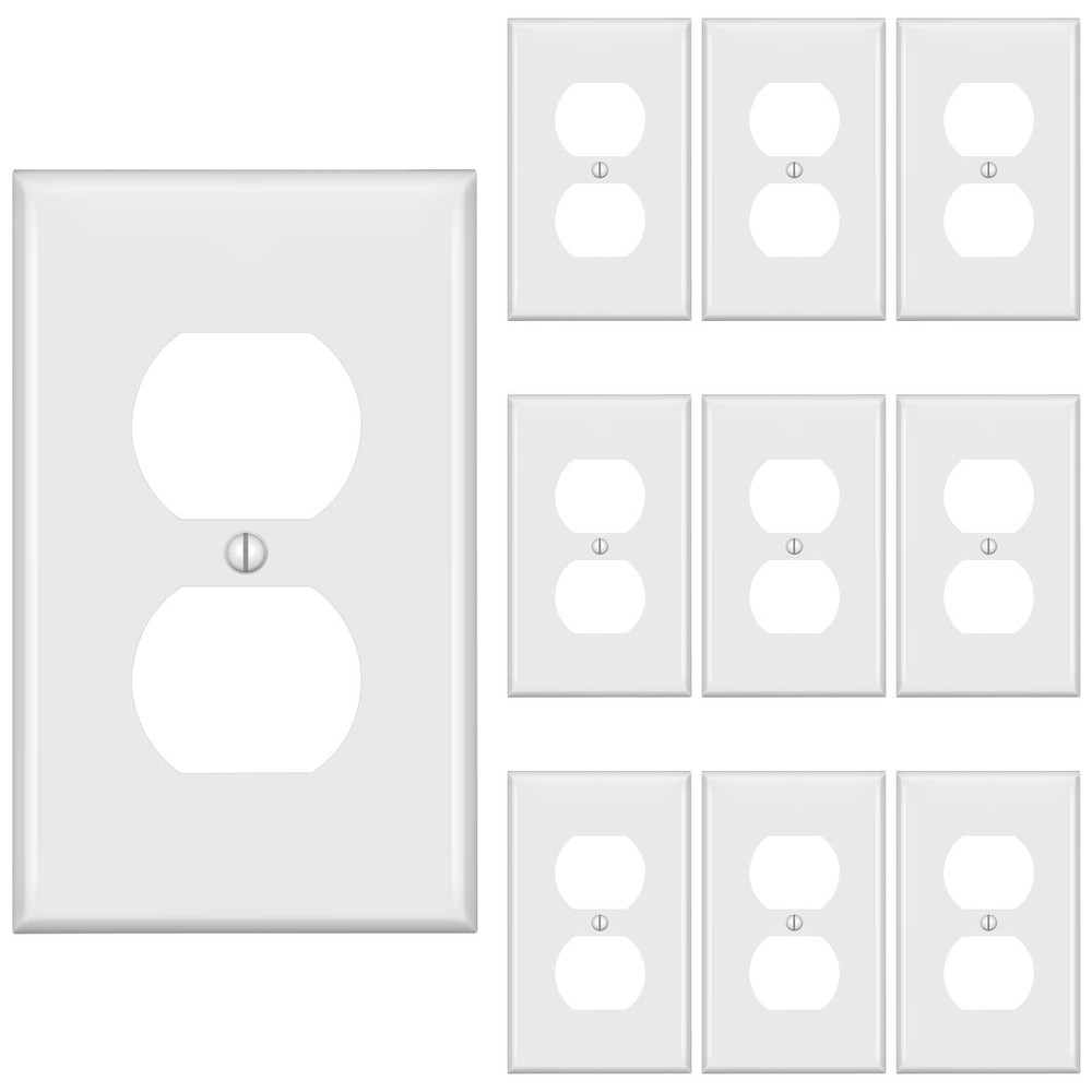 TAKETEK Duplex Outlet Covers, Wall Plate for Outlets, Electrical Outlet Cover...