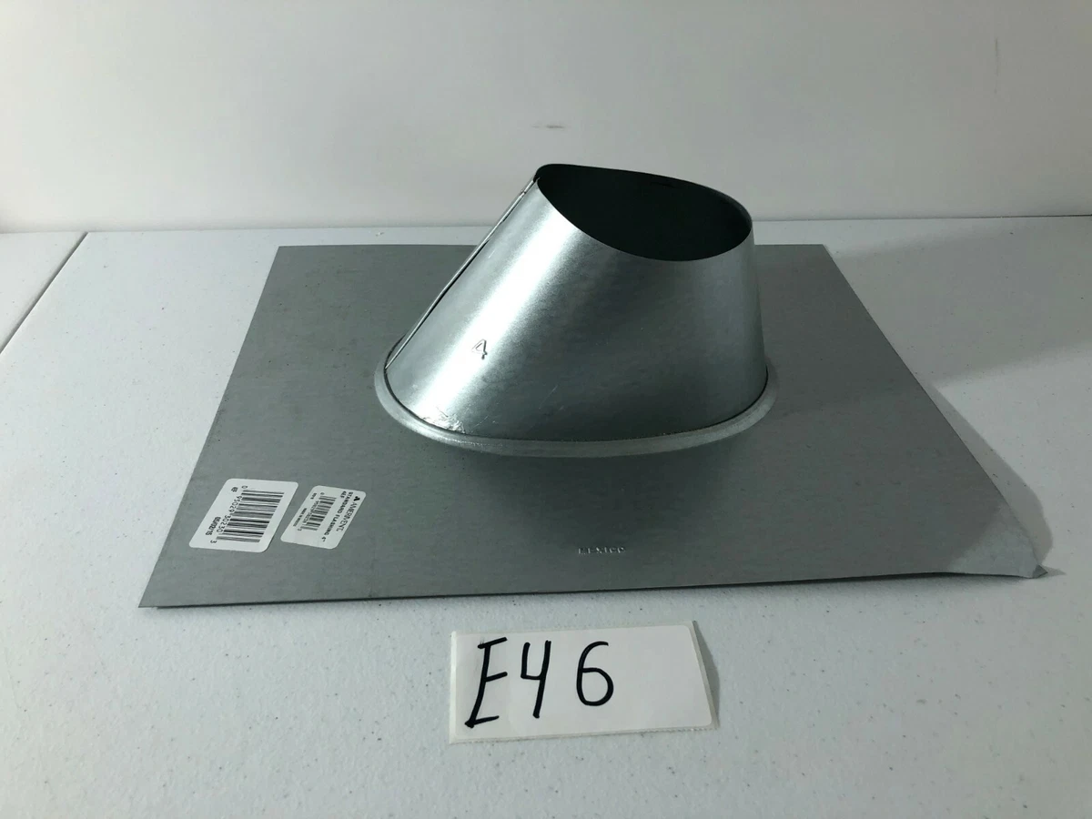 Flashing Roof Vent 4in 2-Wall,No 4EF, American Metal Products, 5PK | eBay