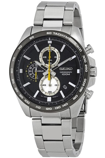 Seiko Men's Black Watch - SUR261P1 for sale online | eBay
