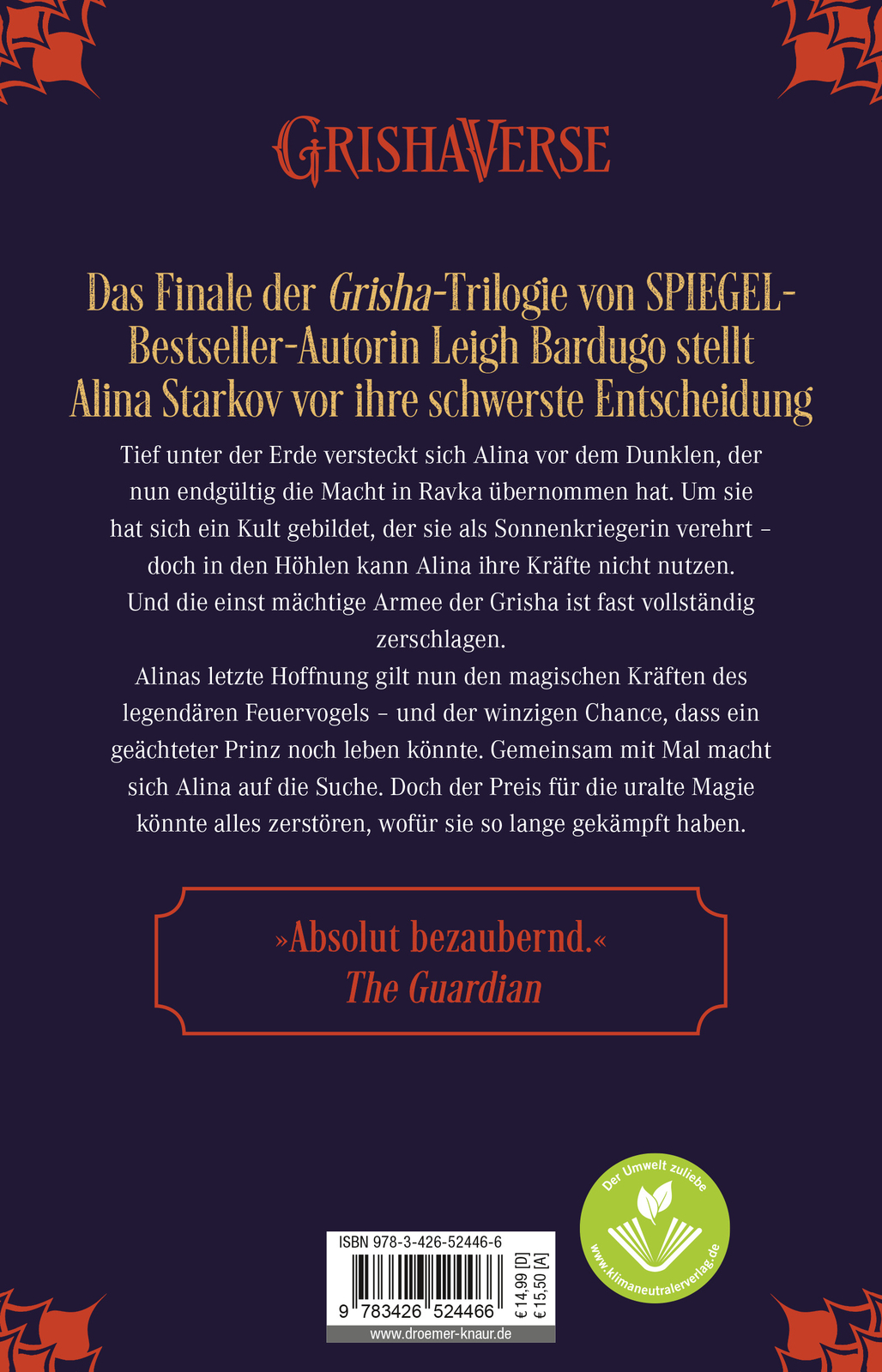 Thumbnail - Leigh Bardugo; Henning Ahrens / Lodernde Schwingen