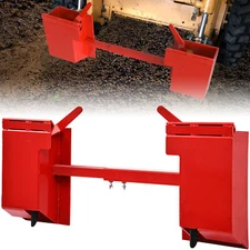 Skid Steer Quick Attach Conversion Adapter W/ Adjustable Cross Brace Universal