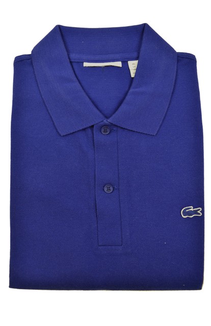 royal blue lacoste t shirt