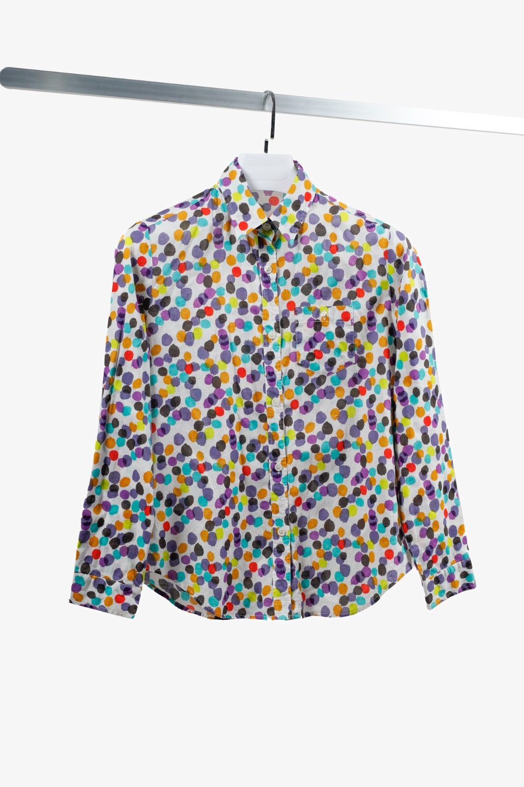 Vintage 90s Issey Miyake Long Sleeve Button Up Shirt Size M main image 0
