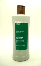 Raw Sugar Men Body Wash Eucalyptus & Cedar Leaf 25oz NEW