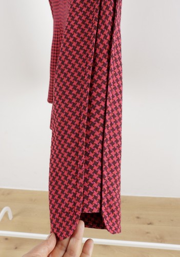 Women's THIERRY MUGLER Vintage Houndstooth Pink Jacket Blazer FR40 UK12 - Picture 17 of 17