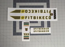 FIT BIKE CO. S3.5 Mike Aitken BMX DECAL SET