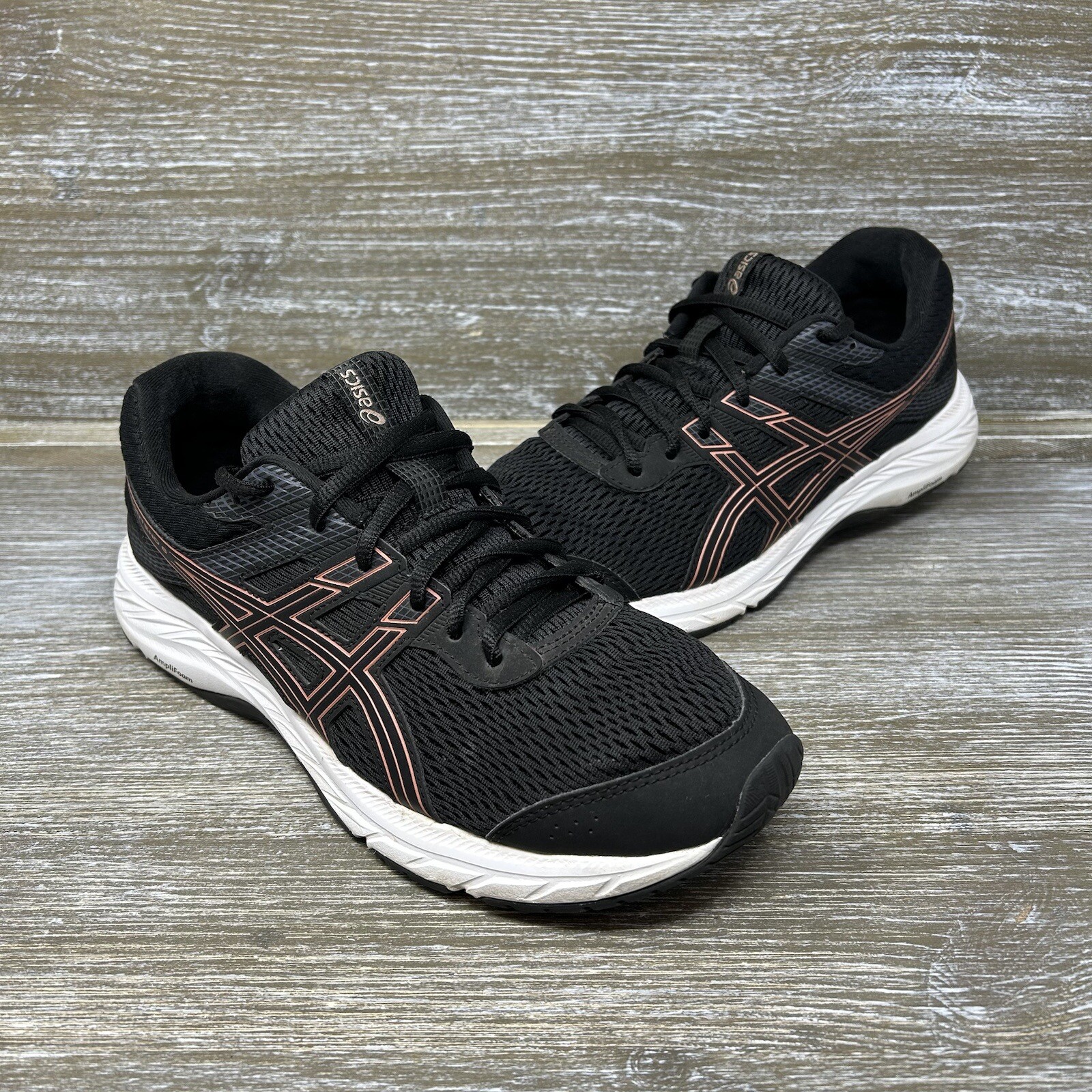 Asics Gel-Contend Running Shoes Sneakers Black Bronze 1012A570