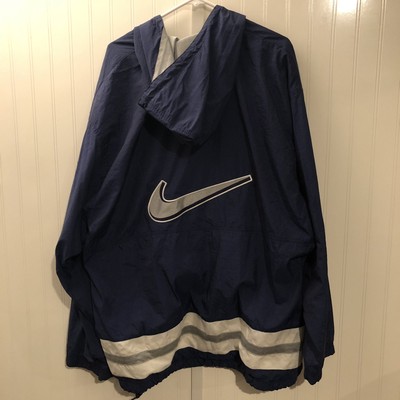 half zip nike windbreaker