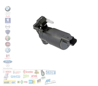 POMPA ACQUA LAVAGGIO PULIZIA CRISTALLI FIAT LANCIA CITROEN MERCEDES OPEL DACIA - Immagine 1 di 3