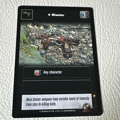 Young Jedi CCG Blaster (Battle of Naboo #42)