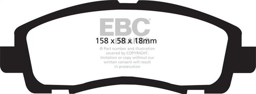EBC Greenstuff 6000 Series Bremsbeläge – Hochleistungs-Bremsbeläge Für SUV & LKW
