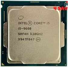 9th Gen Intel Core i5-9600 3.1GHz Turbo 4.6GHz 9MB 6-Core LGA1151 CPU SRF4H