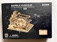ROKR Marble Parkour Marble Run - New Sealed - LG501 Robotime Wood Game