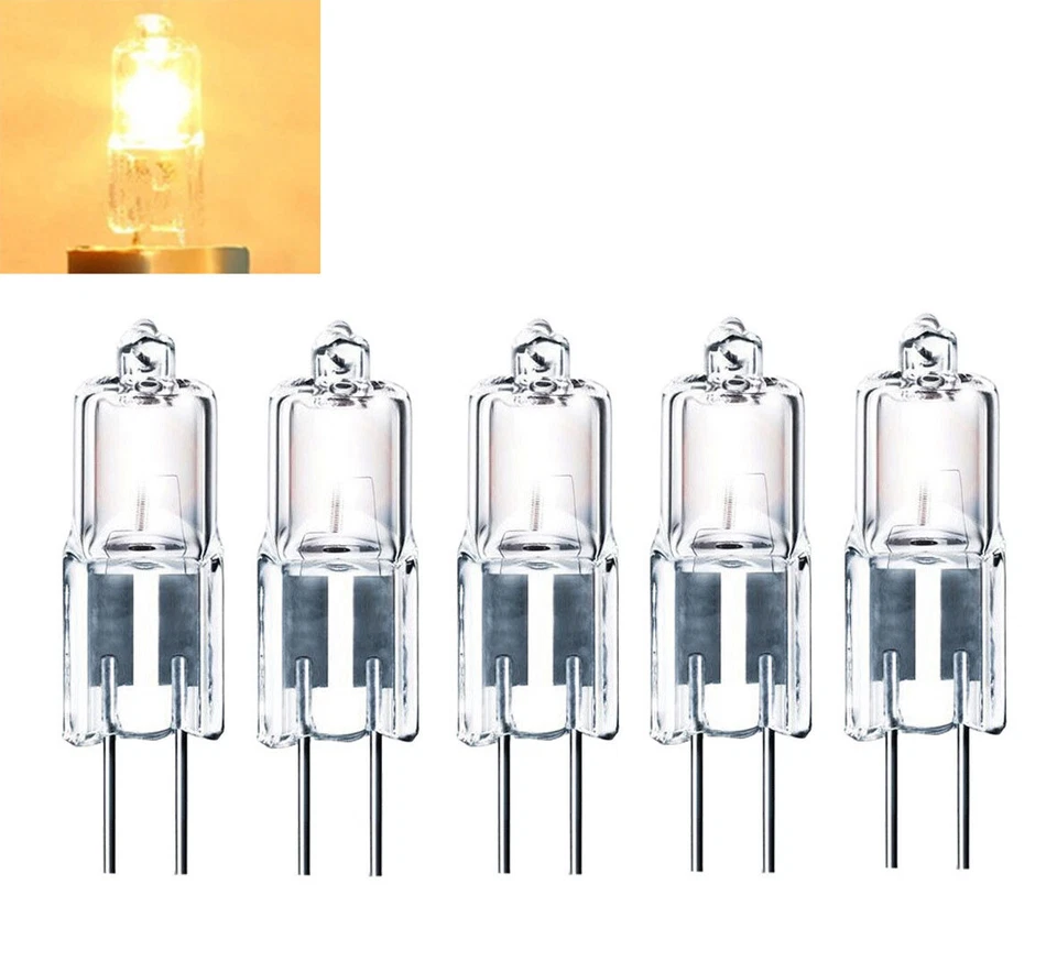 10x Halogen-Lampe G4 12V 5W Stiftsockel Lampe 5 watt leuchtmitte 2700K DHL - Bild 4 von 4