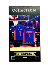 Detroit Piston Chancey Billups jersey lapel pin-Classic Collectable-Mr BIG SHOT
