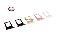 Original Sim Card Holder Tray with Waterproof Gasket Ring for iPhone 7 & 7 Plus